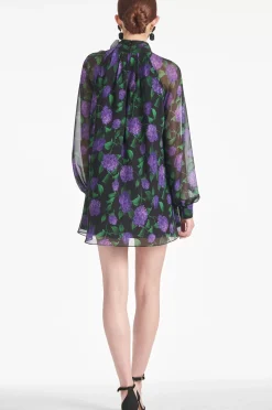 Women Sachin & Babi Dresses-Fawn Dress Violet Garden