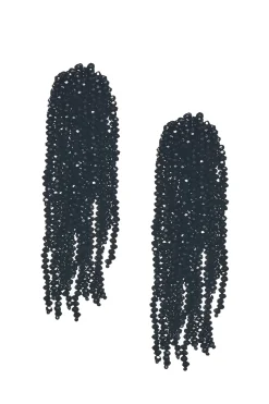 Women Sachin & Babi Earrings-Fountain Earrings-Faceted Beads