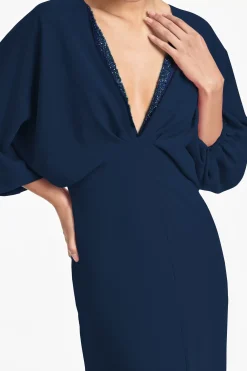 Women Sachin & Babi Gowns-Gabby Gown Navy