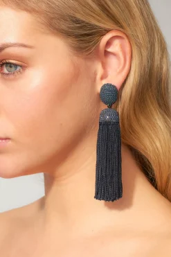 Women Sachin & Babi Earrings-Hilary Earrings-Crystals/Thread