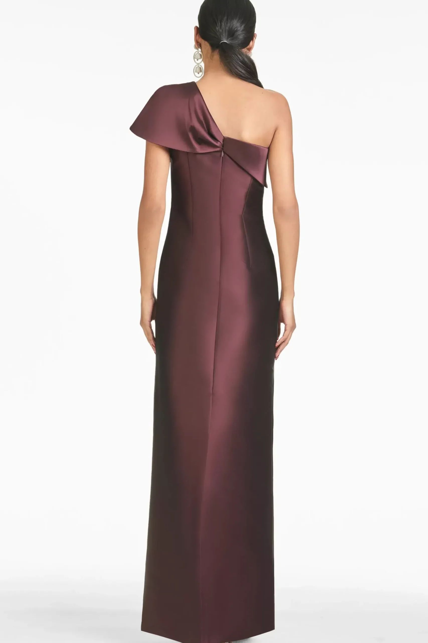 Women Sachin & Babi Gowns-Ines Gown Eggplant