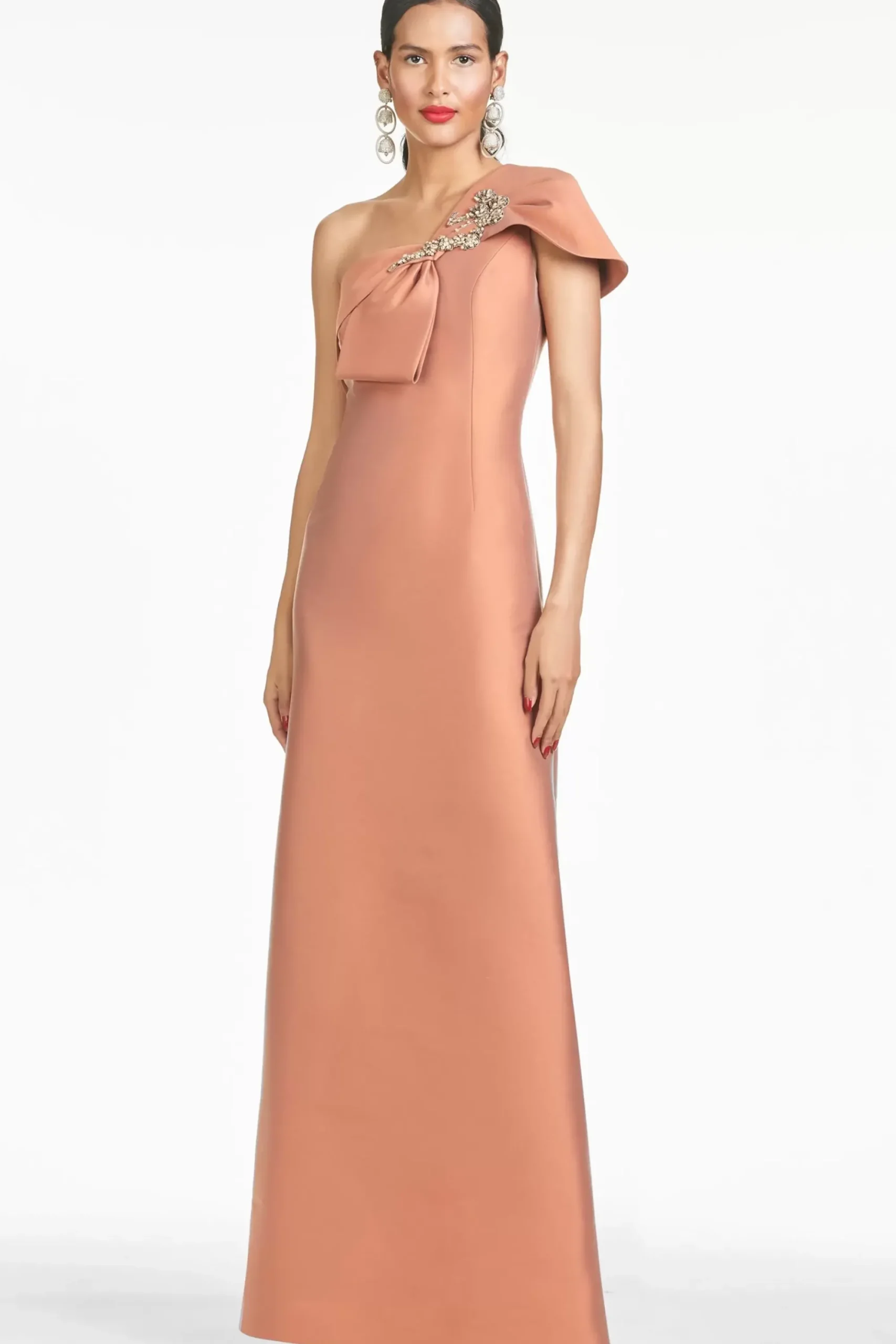 Women Sachin & Babi Gowns-Ines Gown Copper