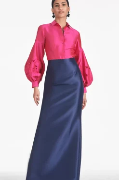 Women Sachin & Babi Skirts-Isolde Skirt Night Sky