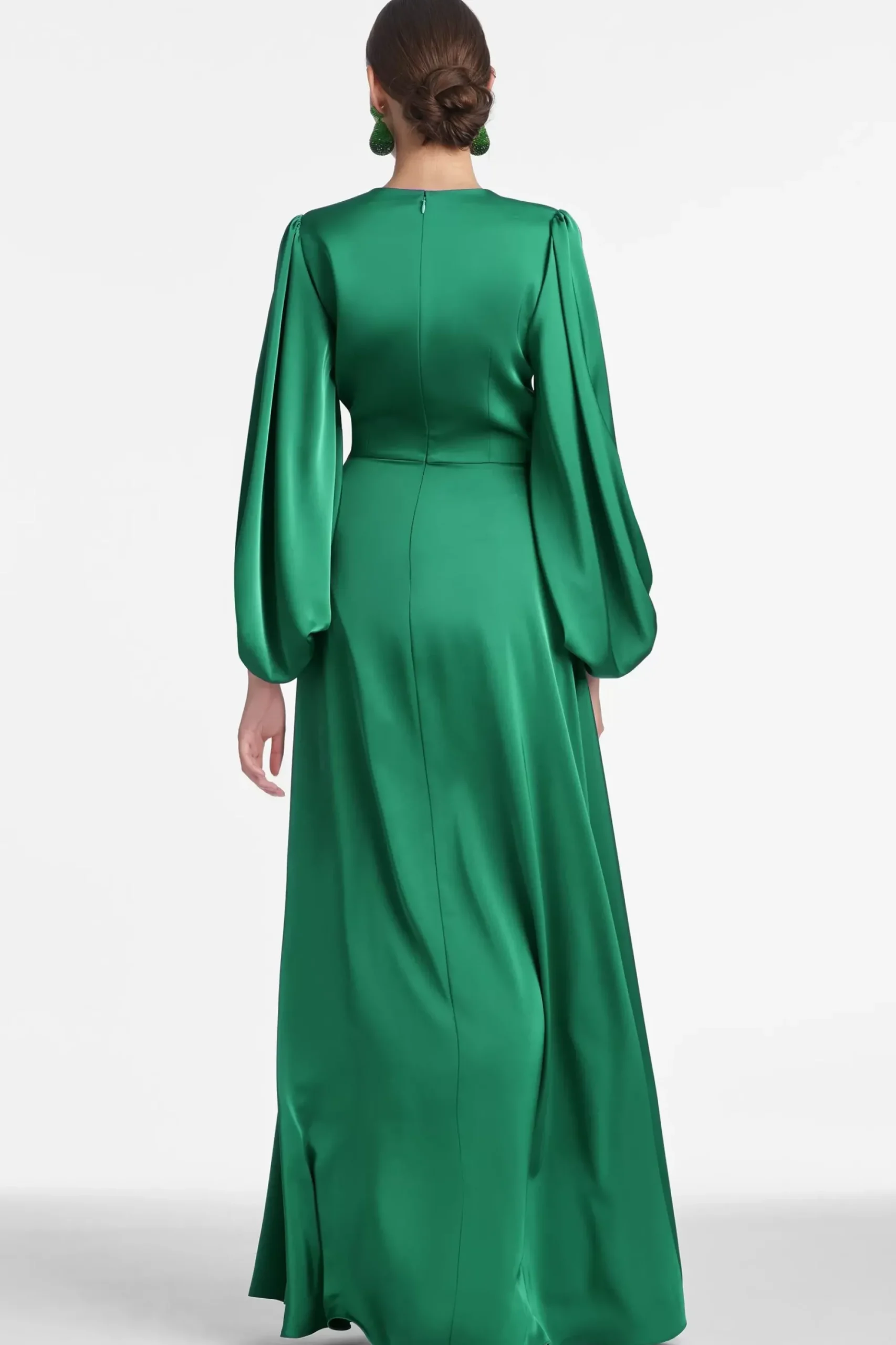 Women Sachin & Babi Gowns-Jenny Gown Emerald