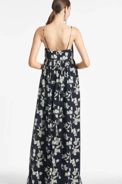 Women Sachin & Babi Gowns-Jessica Gown Navy Venetia Petal