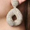 Women Sachin & Babi Earrings-Kate Earrings-Crystals Clear
