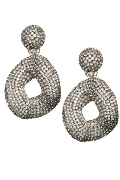 Women Sachin & Babi Earrings-Kate Earrings-Crystals Clear