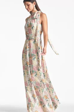 Women Sachin & Babi Gowns-Kayla Gown Antique Bouquet