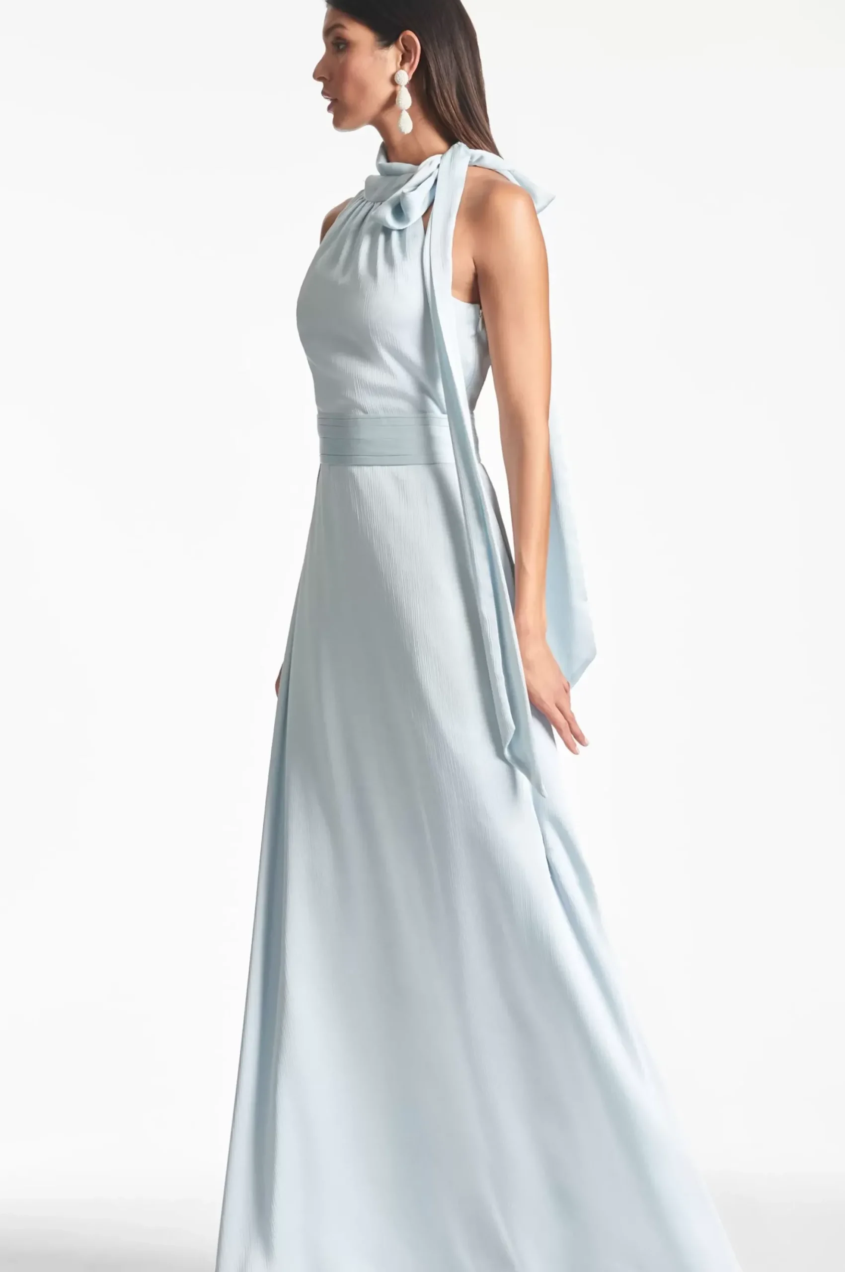 Women Sachin & Babi Gowns-Kayla Gown Ice Blue