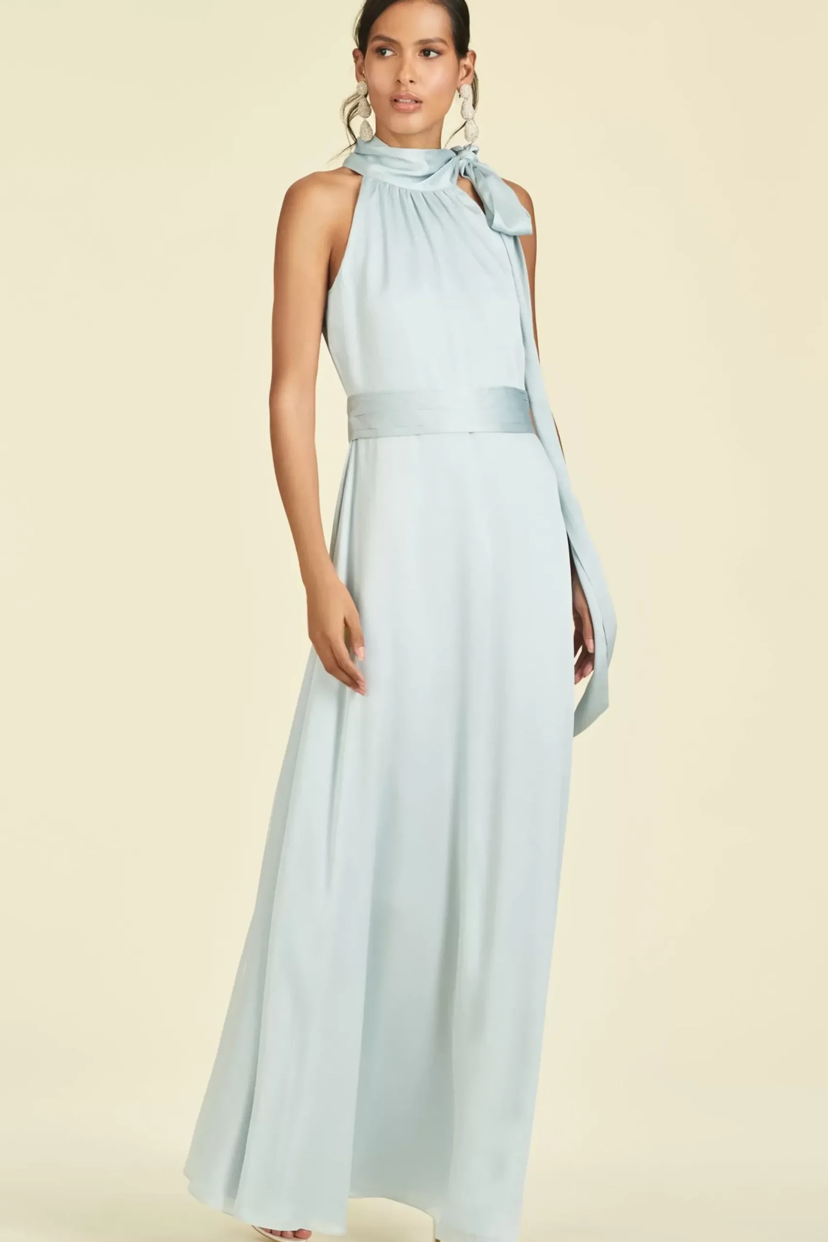 Women Sachin & Babi Gowns-Kayla Gown Ice Blue