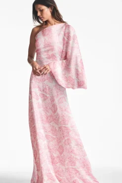 Women Sachin & Babi Gowns-Keely Gown Rouge Damask Rose