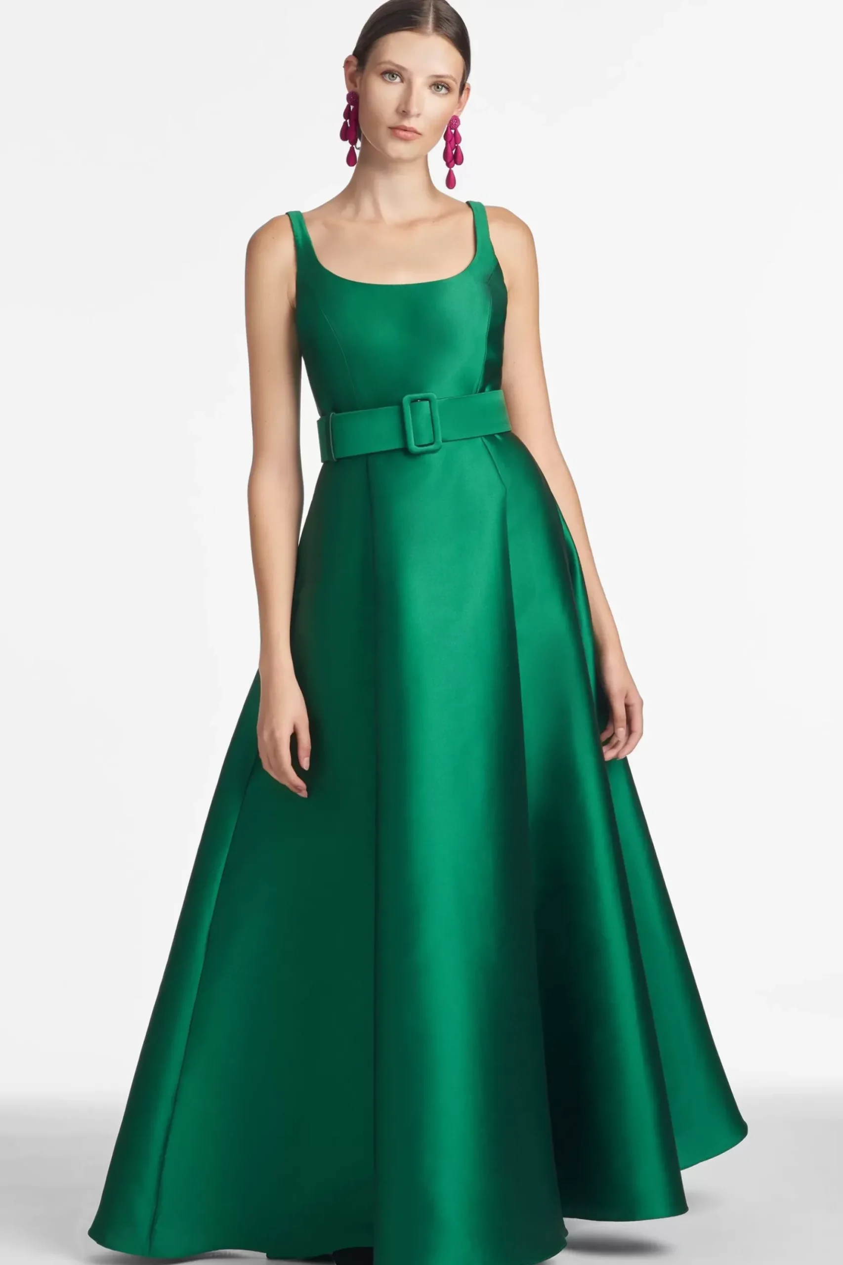 Women Sachin & Babi Gowns-Kruse Gown Emerald