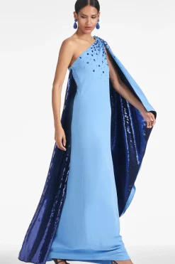 Women Sachin & Babi Gowns-Leila Gown Periwinkle/Sapphire