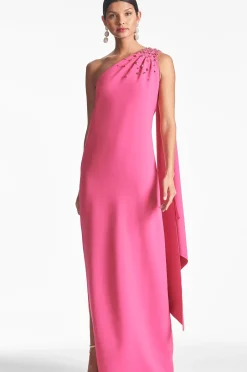 Women Sachin & Babi Gowns-Leslie Gown Rose Pink