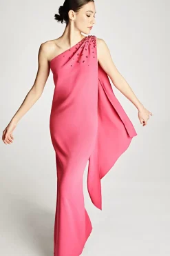 Women Sachin & Babi Gowns-Leslie Gown Rose Pink
