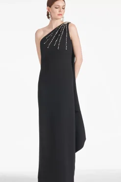 Women Sachin & Babi Gowns-Leslie Gown Black