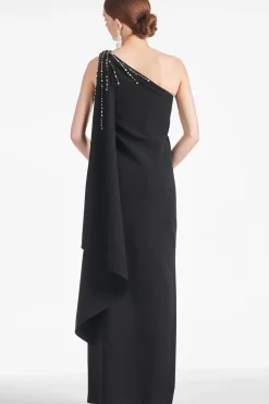 Women Sachin & Babi Gowns-Leslie Gown Black