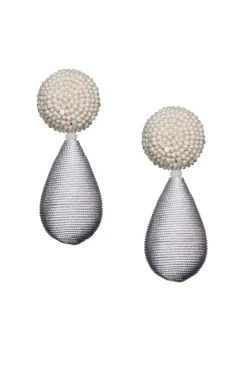 Women Sachin & Babi Earrings-Lottie Earrings-Smooth Beads/Thread