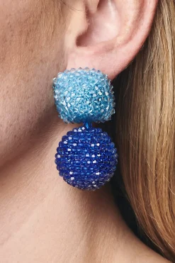 Women Sachin & Babi Earrings-Lydia Earrings-Faceted Beads