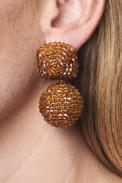 Women Sachin & Babi Earrings-Lydia Earrings-Faceted Beads