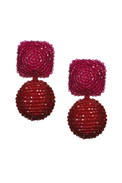 Women Sachin & Babi Earrings-Lydia Earrings-Faceted Beads