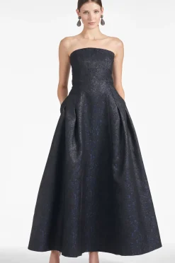 Women Sachin & Babi Gowns-Margaux Gown Black/Midnight