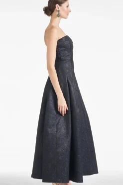 Women Sachin & Babi Gowns-Margaux Gown Black/Midnight