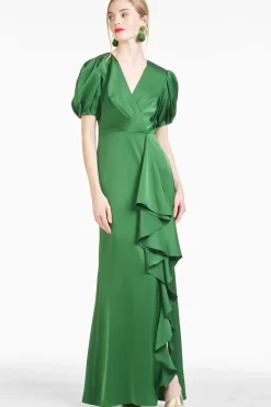 Women Sachin & Babi Gowns-Mila Gown Emerald