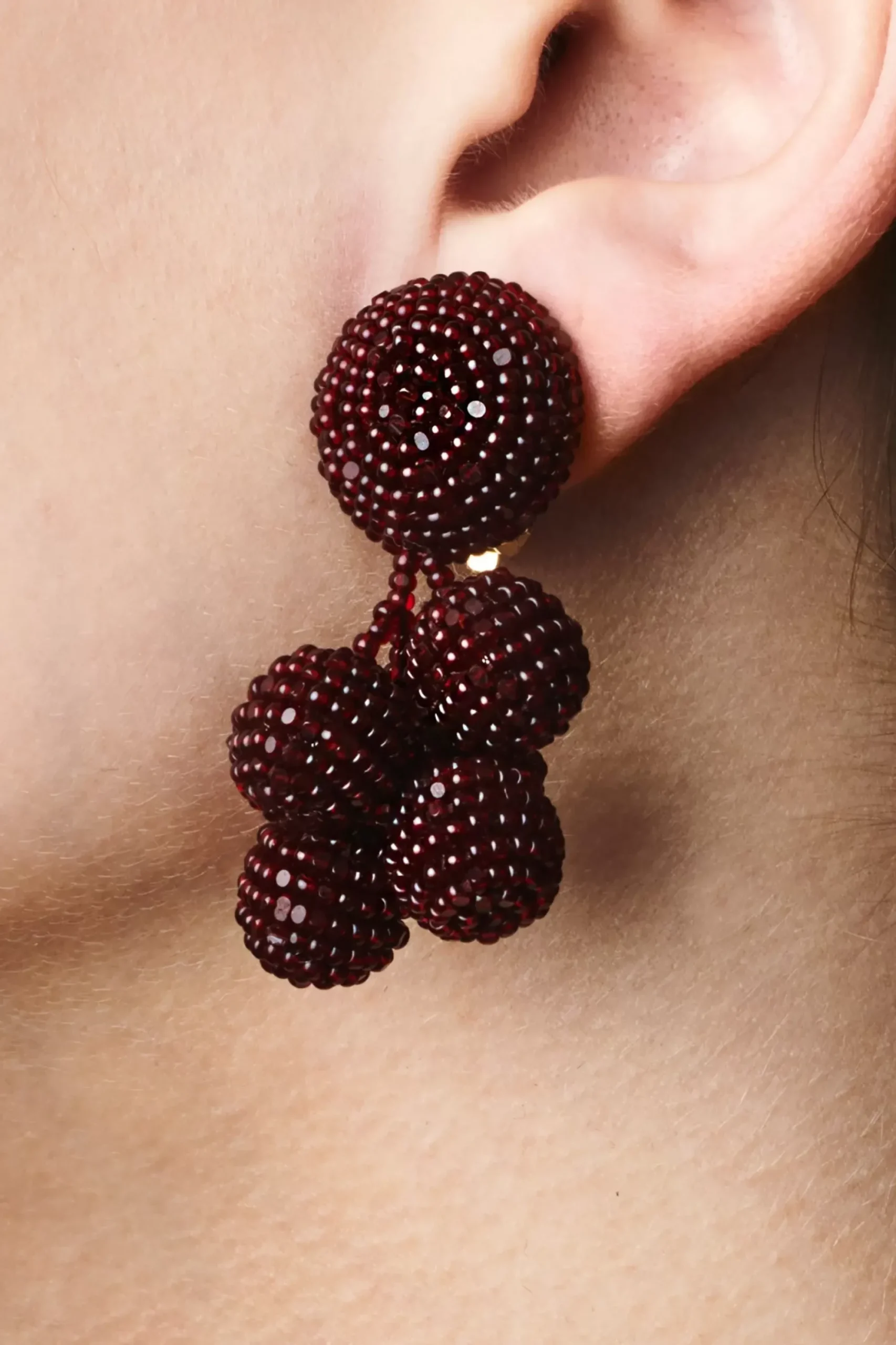 Women Sachin & Babi Earrings-Mini Coconuts Earrings-Faceted Beads