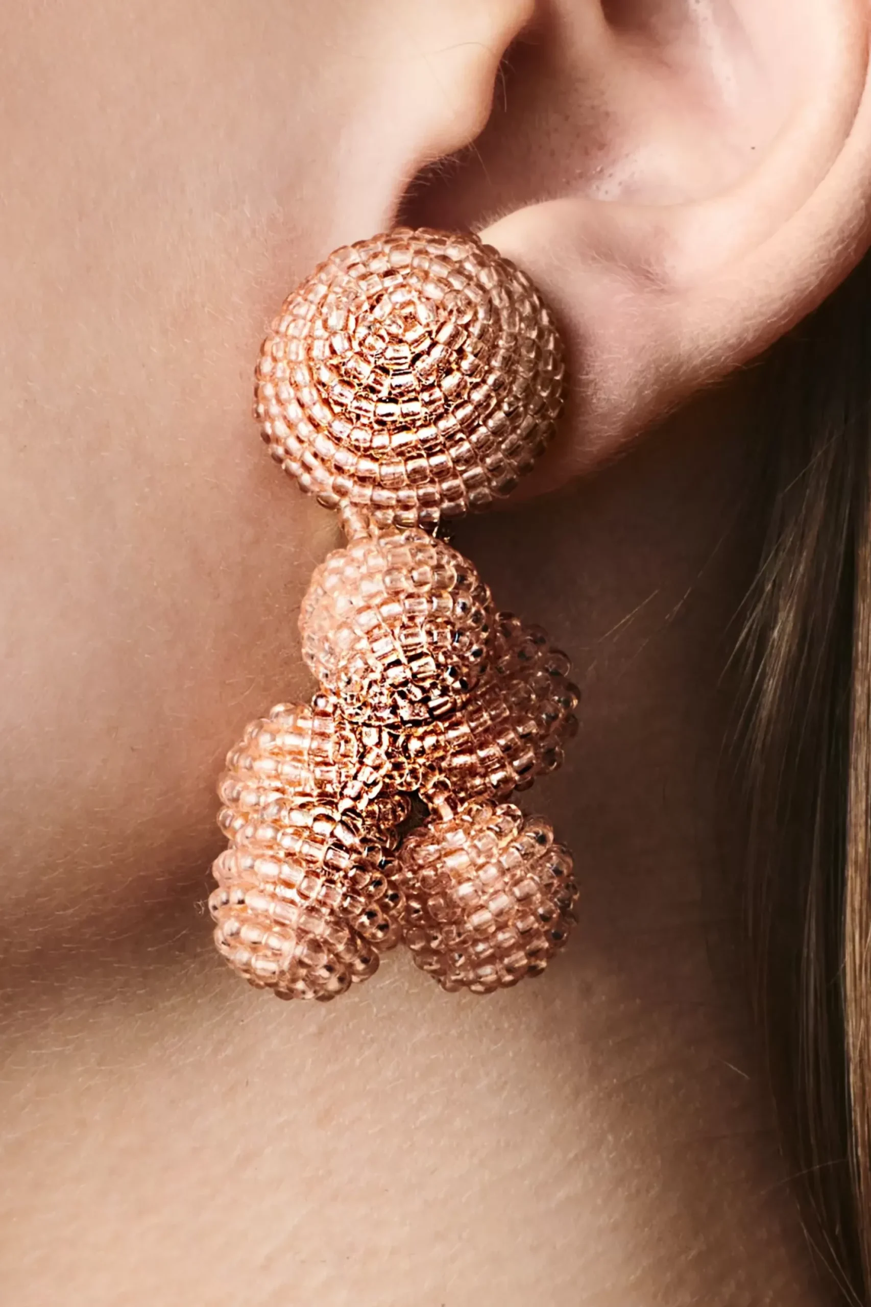 Women Sachin & Babi Earrings-Mini Coconuts Earrings-Faceted Beads