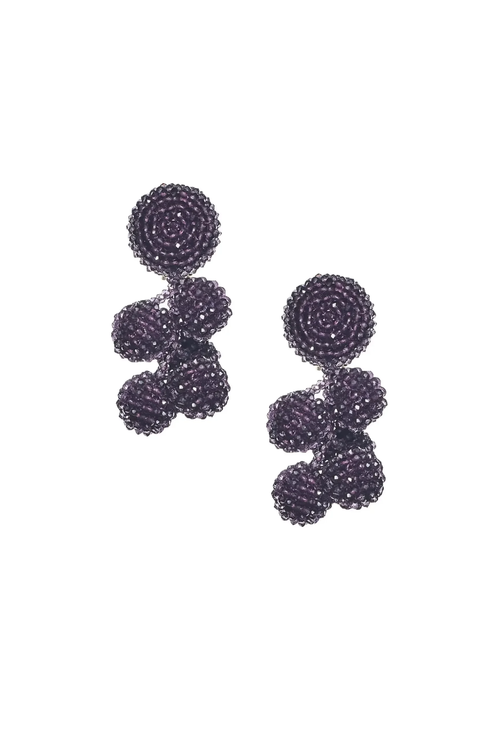 Women Sachin & Babi Earrings-Mini Coconuts Earrings-Faceted Beads