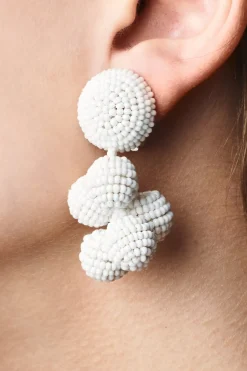 Women Sachin & Babi Earrings-Mini Coconuts Earrings-Smooth Beads