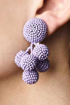 Women Sachin & Babi Earrings-Mini Coconuts Earrings-Smooth Beads
