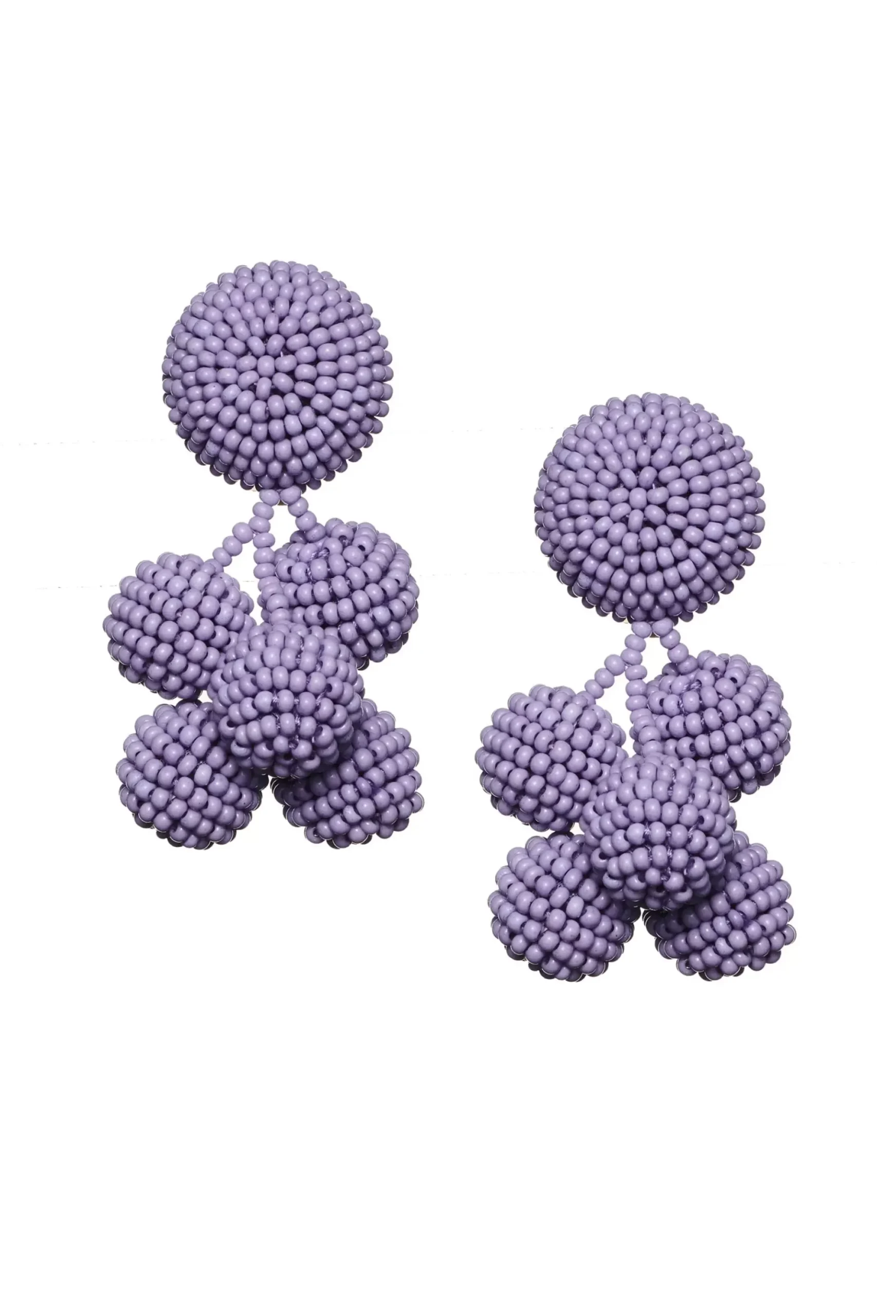 Women Sachin & Babi Earrings-Mini Coconuts Earrings-Smooth Beads