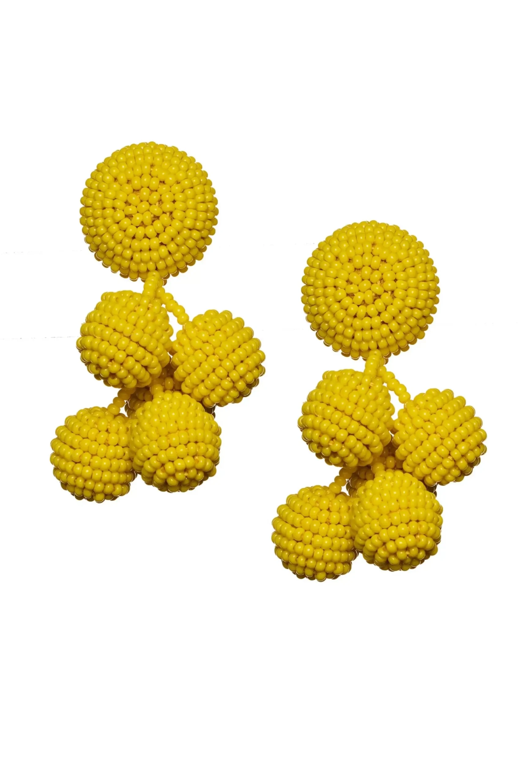 Women Sachin & Babi Earrings-Mini Coconuts Earrings-Smooth Beads