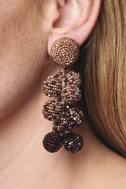 Women Sachin & Babi Earrings-Ombre Coconuts Earrings-Smooth Beads