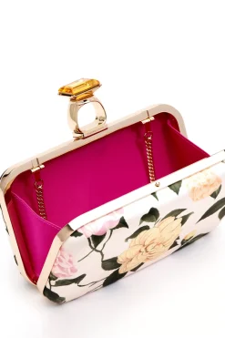 Women Sachin & Babi Bag-On The Rocks Clutch Pink Lemonade Bouquet