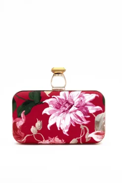 Women Sachin & Babi Bag-On The Rocks Clutch Deep Pink Dahlia