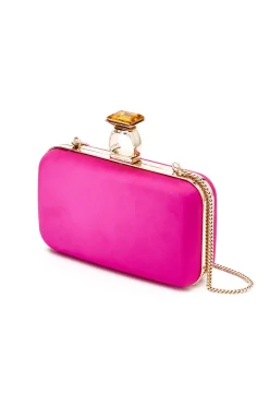 Women Sachin & Babi Bag-On The Rocks Clutch Cerise