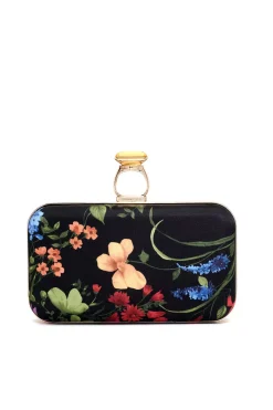 Women Sachin & Babi Bag-On The Rocks Clutch Noir Wildflower