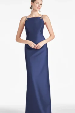 Women Sachin & Babi Gowns-Pryce Gown Night Sky