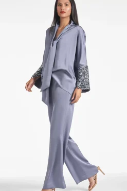Women Sachin & Babi Matching Sets-Reid Top Cool Grey