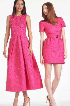 Women Sachin & Babi Dresses-Rue Dress Fuchsia