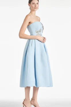 Women Sachin & Babi Gowns-Sydney Gown Sky Blue