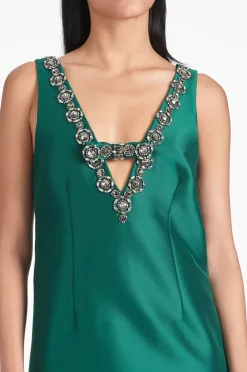 Women Sachin & Babi Dresses-Sylvie Dress Emerald