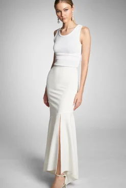 Women Sachin & Babi Skirts-Tatianna Skirt Ivory