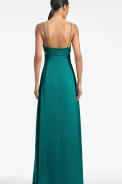 Women Sachin & Babi Gowns-Torence Gown Dragonfly