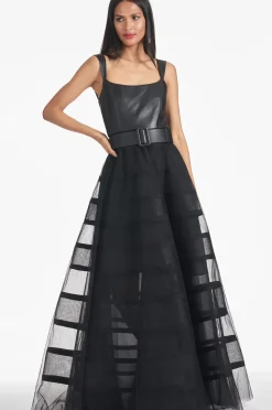 Women Sachin & Babi Gowns-Veruca Gown Black