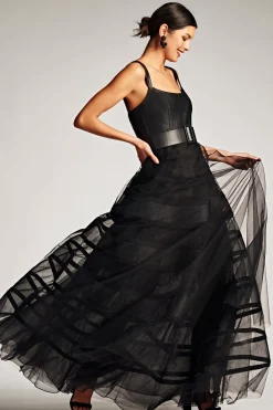 Women Sachin & Babi Gowns-Veruca Gown Black
