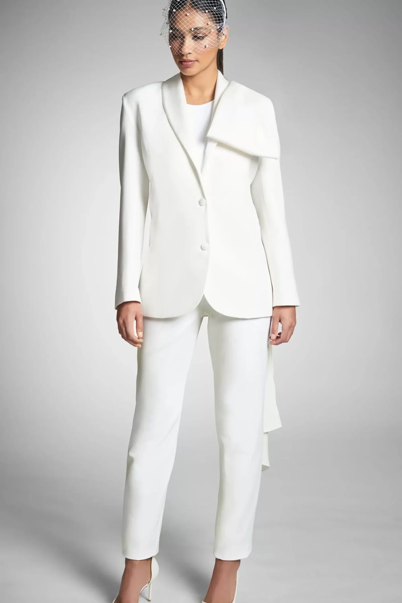 Women Sachin & Babi Jackets-Viveca Blazer Ivory